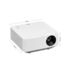 PROYECTOR CINEBEAM PF510Q | SMART TV | 450LUMENS | LED | BT | LG