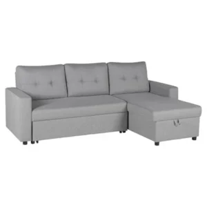SOFÁ CAMA CHAISE LONGUE REVERSIBLE MOMI 203X150X92 CM