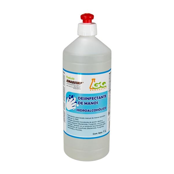 GEL HIGIENIZANTE HIDROALCOHÓLICO 1 LITRO