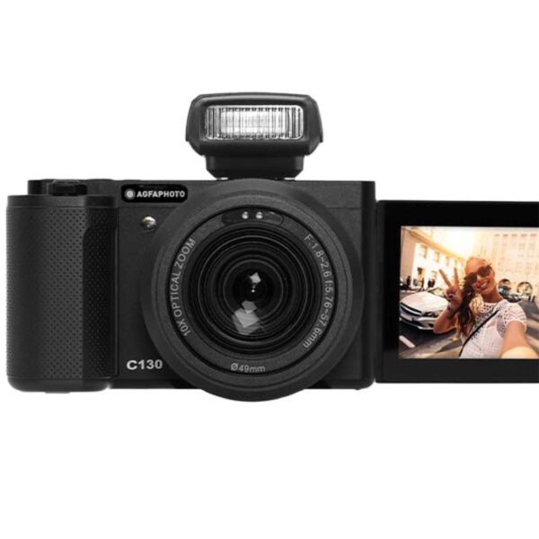 AgfaPhoto Realishot Pro C130 Cámara Digtial 24 MP 10X Zoom Video 4K