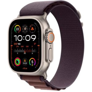 Apple Watch Ultra 2 LTE 49mm Natural Titanium Alpine Loop L Indigo