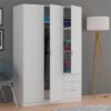 armario-3p-3cajones-180x121x52cm-blanco-momi (2) ARMARIO 3P+ 3CAJONES 180X121X52CM BLANCO MOMI