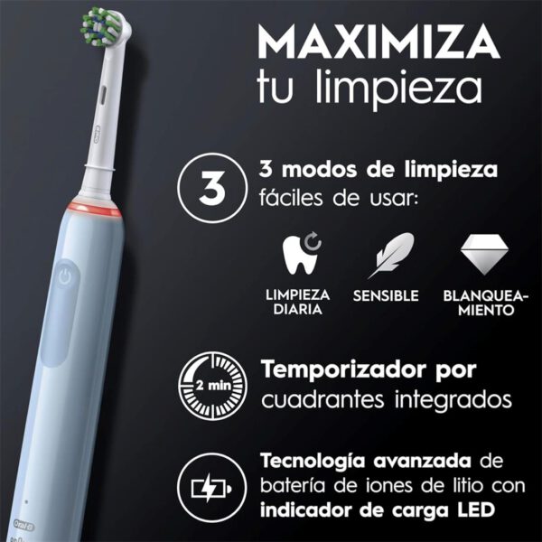 Braun Oral B Cepillo Profesional 3 Clean & Protect Azul