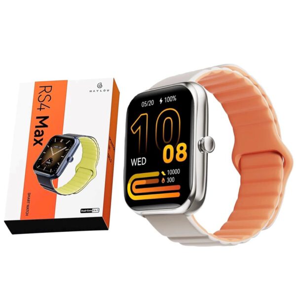 Haylou RS4 Max Smartwatch con llamadas y 127 deportes Silver