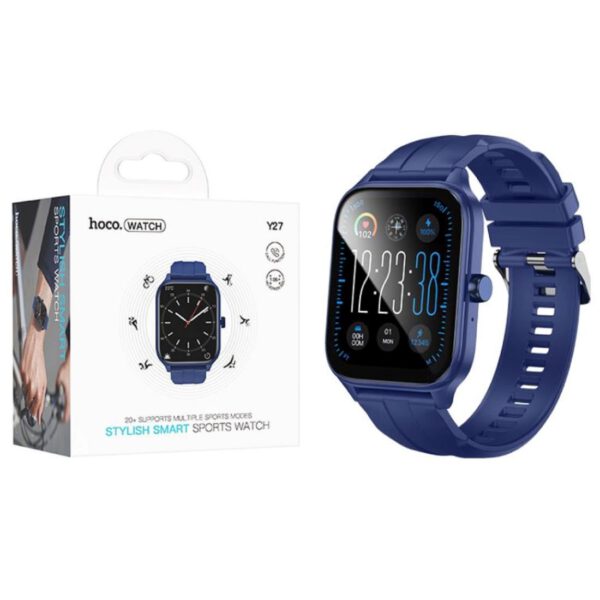 Hoco Y27 Smartwatch 1.95" con llamadas Bluetooth Azul