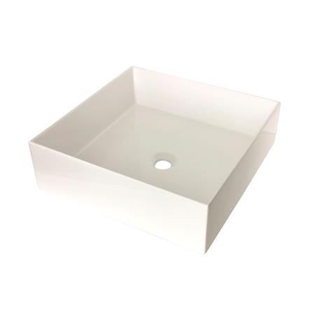 lavabo-blanco-sobre-encimera-serie-ambar-benotti LAVABO RESINA 450X450X135MM SERIE AMBAR BENOTTI