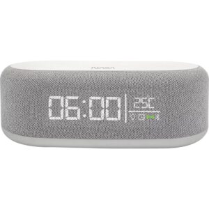 Nasa SPC400 Altavoz Bluetooth con Reloj Alarma y Cargador Inalámbrico