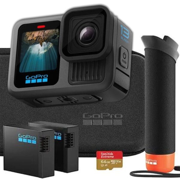 GoPro Hero 13 Black Bundle con Accesorios Adicionales