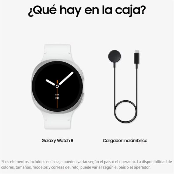 Samsung Galaxy Watch 8 44mm Bluetooth Plata
