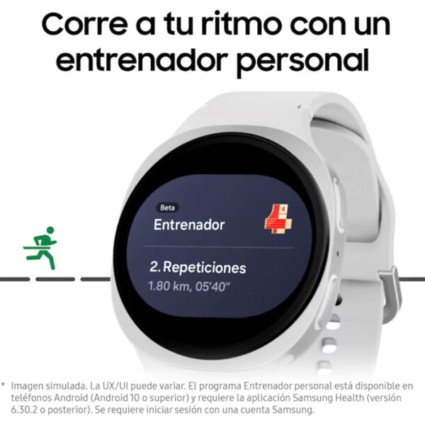 Samsung Galaxy Watch 8 40mm 4G LTE Plata