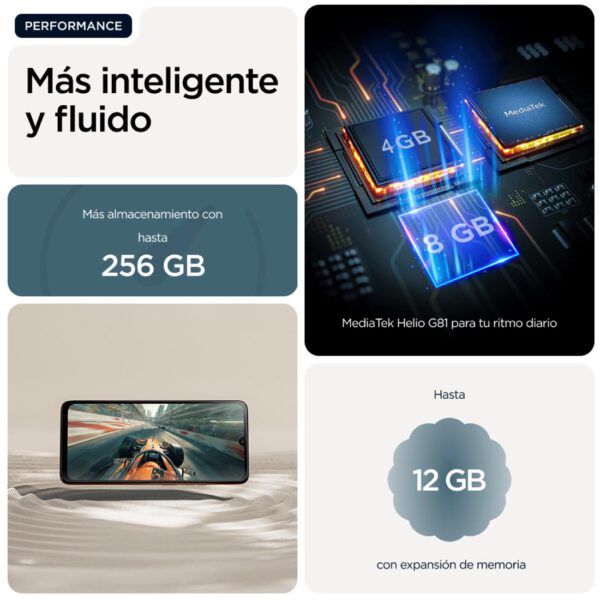 Motorola Moto G06 4G 6.88" 4GB 256GB 50Mpx Azul