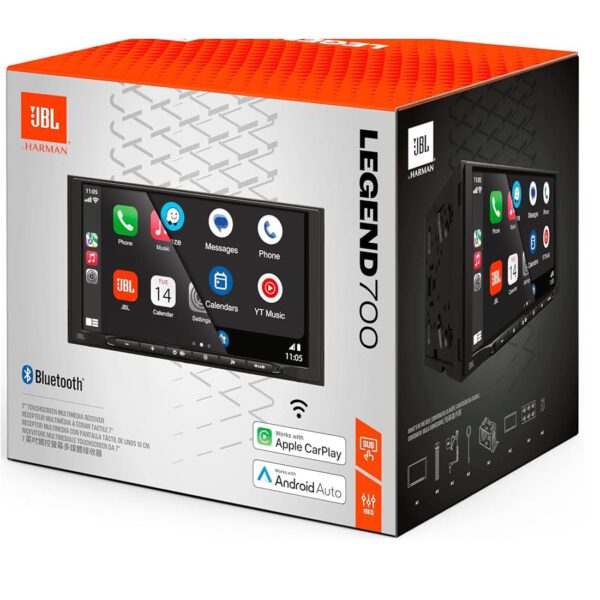 Jbl Legend 700 AutoRadio Multimedia 7" 2 DIN Android Auto y Apple Carplay
