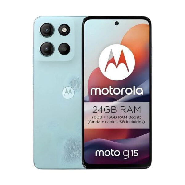 Motorola Moto G15 6.72" 8GB 512GB 50Mpx Glacier Blue